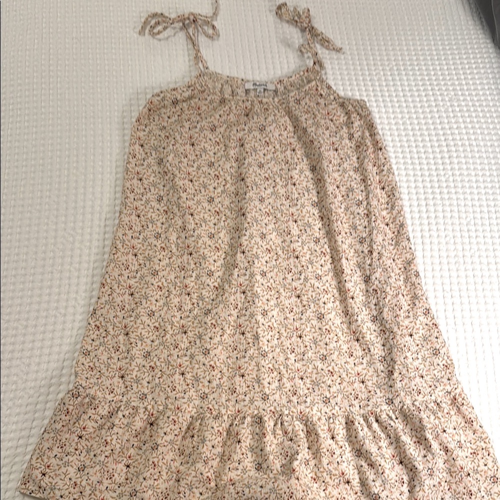 Madewell Floral Print Dress